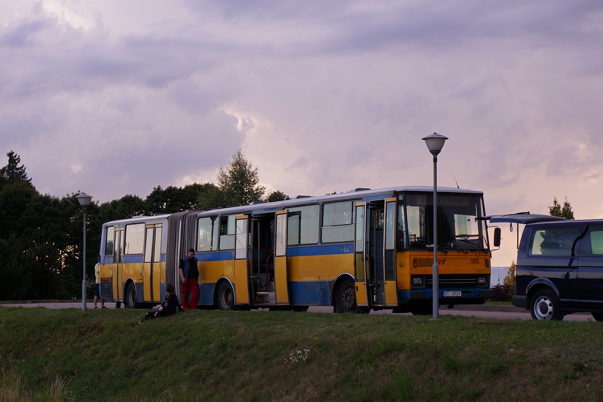 Litva — Tour of last Karosa B841 from VVT (Vilnius, Lithuania) to Czech