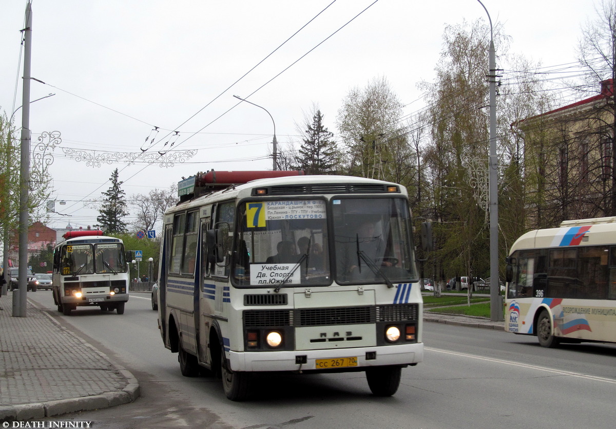 Томская область, ПАЗ-32054 № СС 267 70