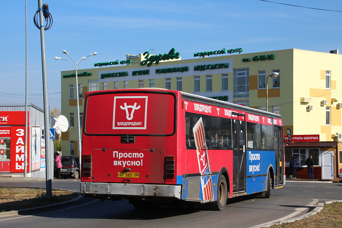 Пензенская область, Van Hool A600 № АУ 383 58