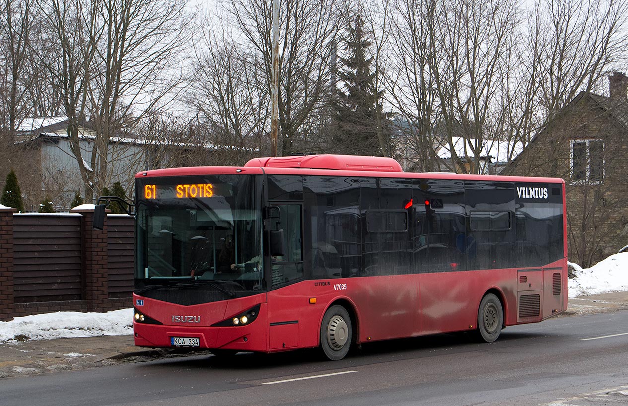 Литва, Anadolu Isuzu Citibus (Yeni) № V7035