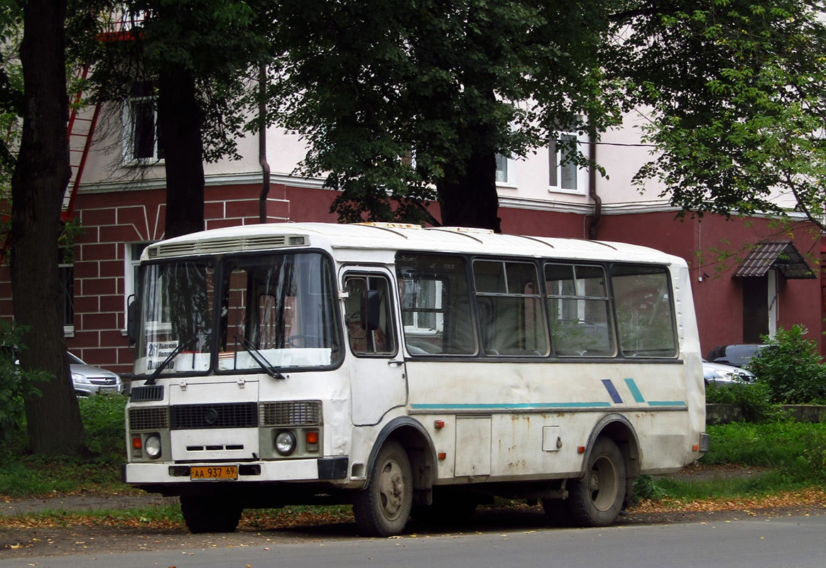 Тверская область, ПАЗ-32053 № АА 937 69