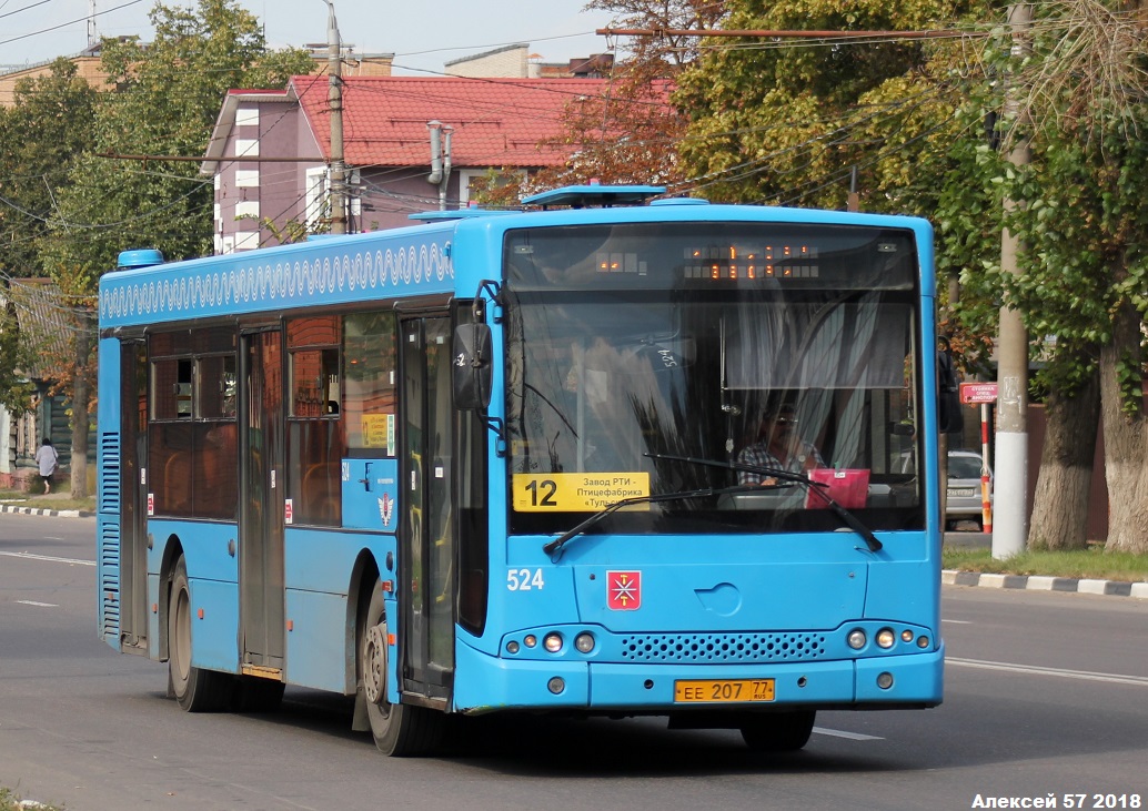 Тульская область, Волжанин-5270-20-06 "СитиРитм-12" № 524