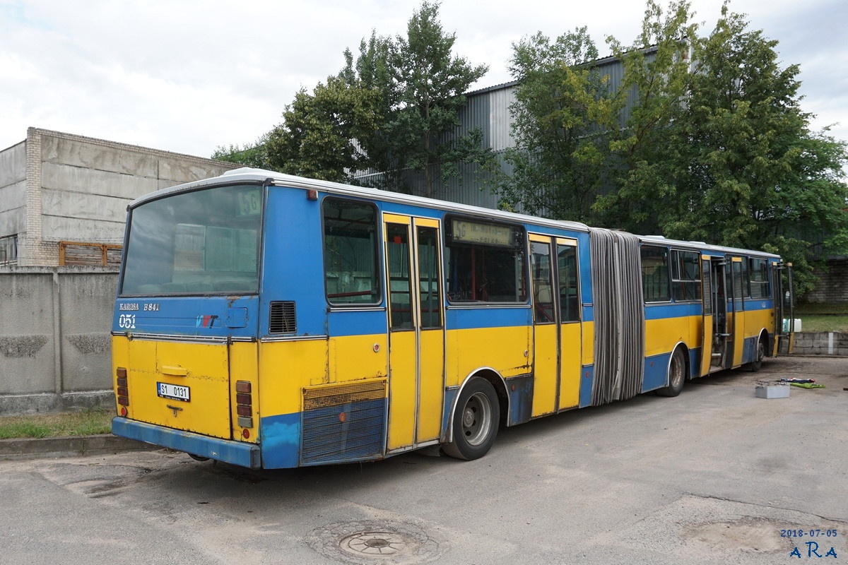 Литва — Путешествие последней Karosa B841 из Литвы (VVT) в Чехию