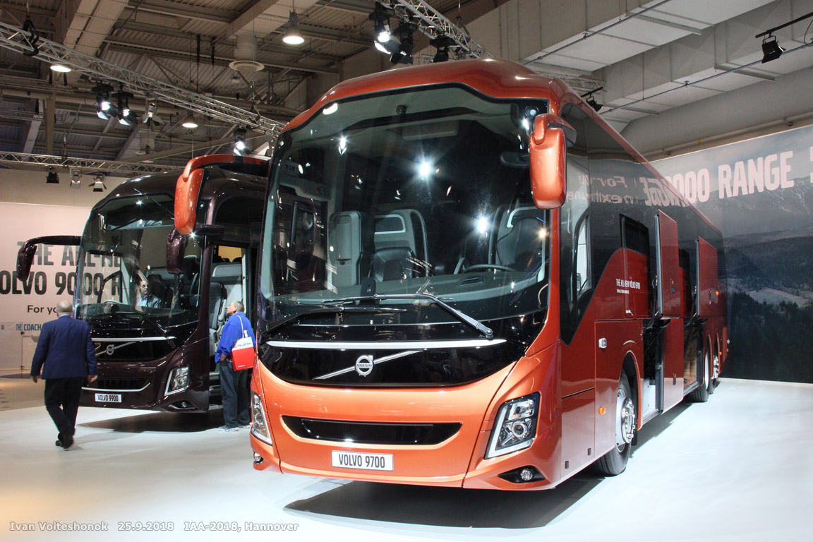 Бавария, Volvo 9700 (2018) № 9700; Нижняя Саксония — IAA Nutzfahrzeuge 2018