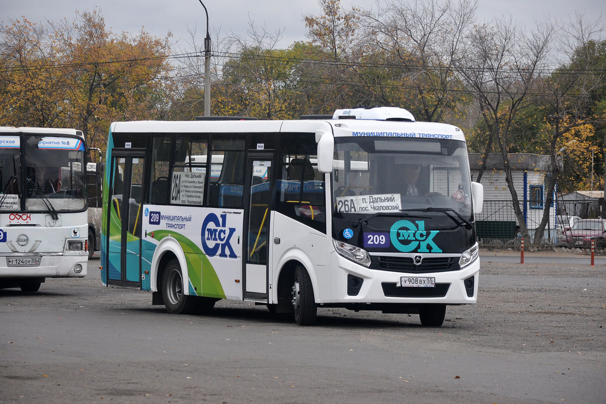 Omsk region, PAZ-320435-04 "Vector Next" № 209