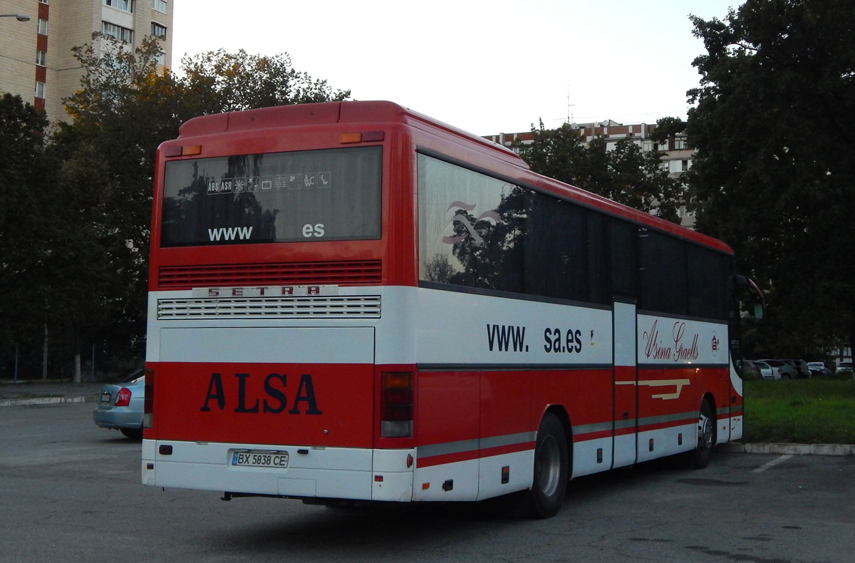 Хмельницкая область, Setra S315GT-HD (Spain) № BX 5838 CE