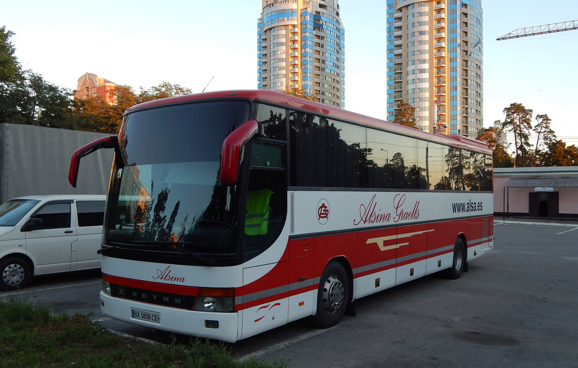 Хмельницкая область, Setra S315GT-HD (Spain) № BX 5838 CE