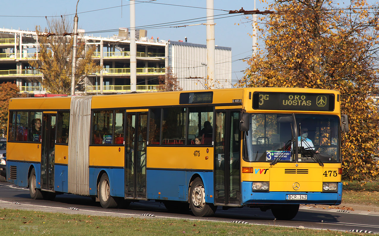 Litvánia, Mercedes-Benz O405G sz.: 475