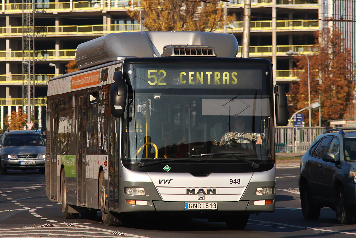 Литва, MAN A21 Lion's City NL273 CNG № 948