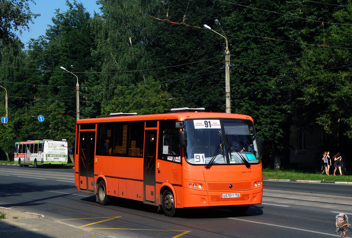 Нижегородская область, ПАЗ-320414-04 "Вектор" № О 570 ТТ 152