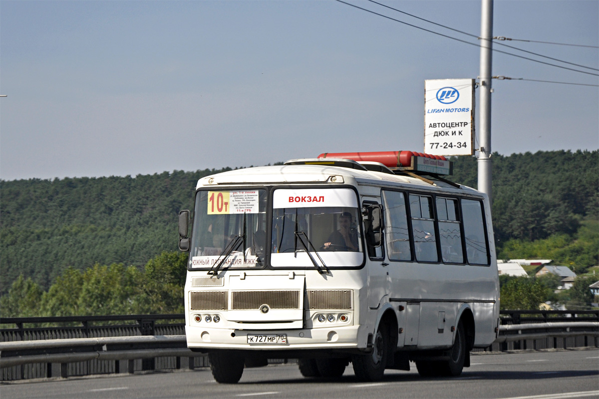 Кемеровская область - Кузбасс, ПАЗ-32054 № К 727 МР 70