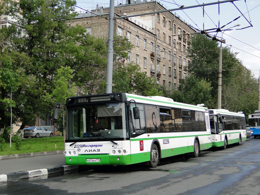 Москва, ЛиАЗ-5292.22 (2-2-2) № 02256