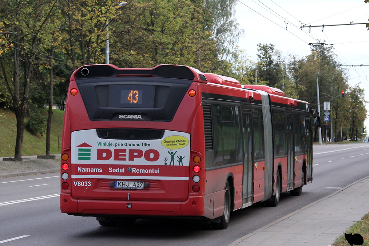 Литва, Scania Citywide LFA № V8033