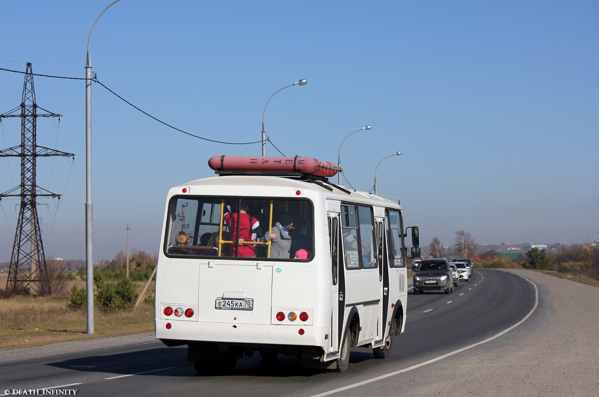 Томская область, ПАЗ-32054 № Е 245 КА 70