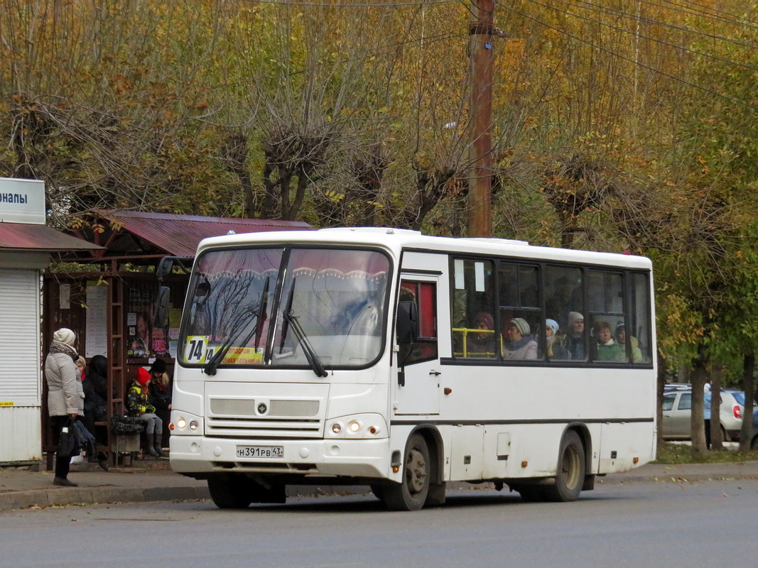 Кировская область, ПАЗ-320402-05 № Н 391 РВ 43