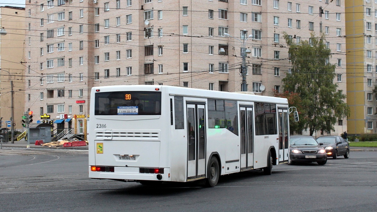 Sankt Petersburg, NefAZ-5299-30-32 Nr 2386