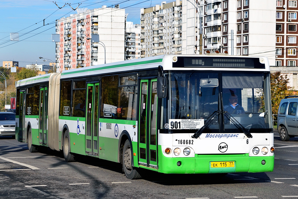 Москва, ЛиАЗ-6213.20 № 160682