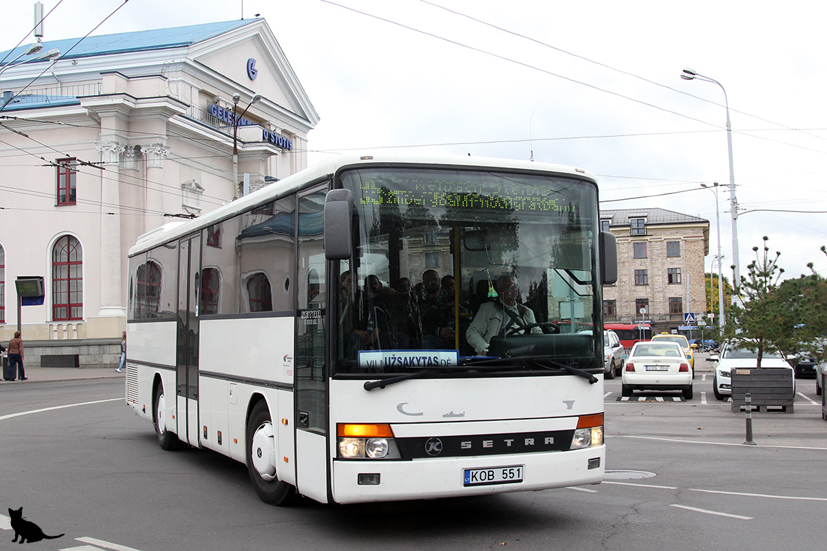 Литва, Setra S313UL № KOB 551