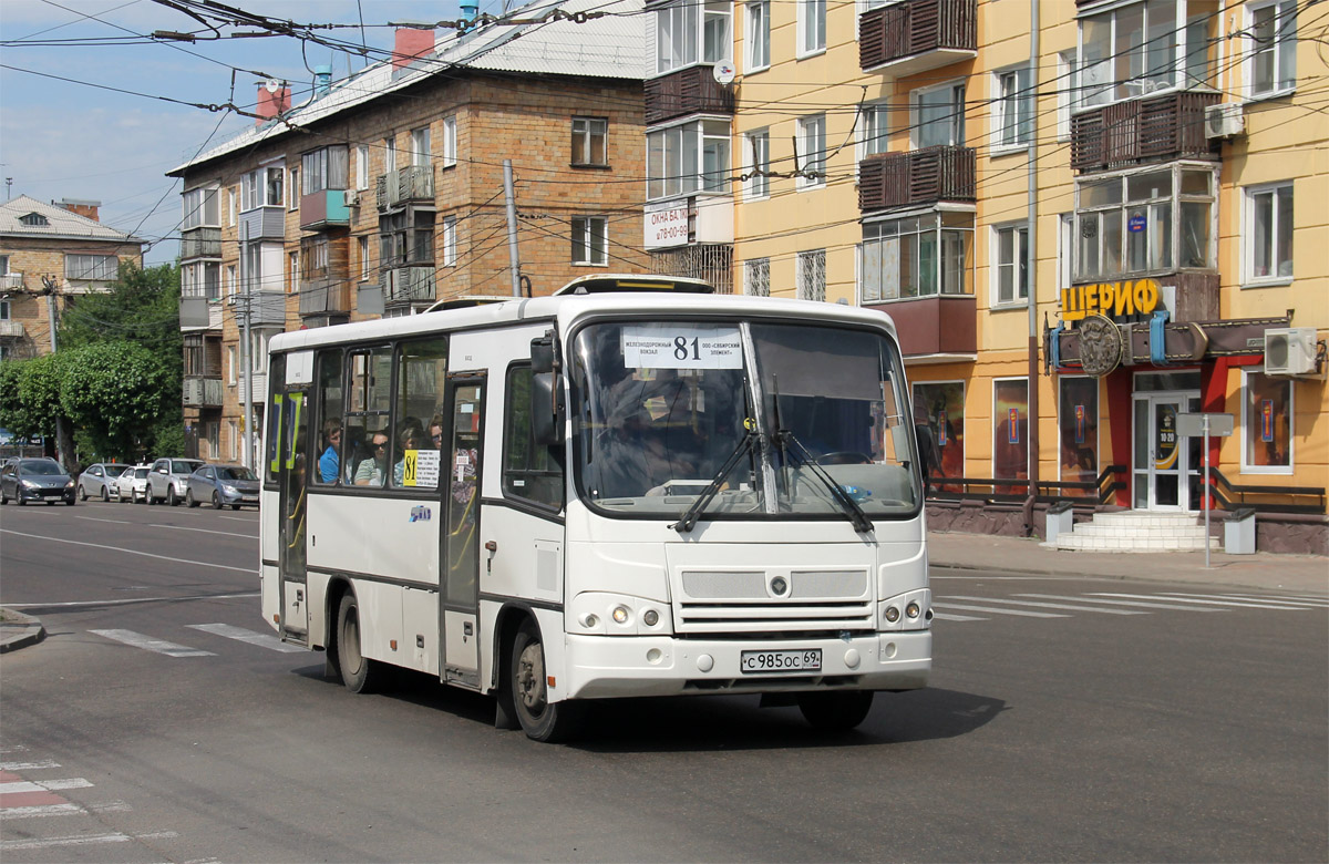 Красноярский край, ПАЗ-320402-03 № С 985 ОС 69