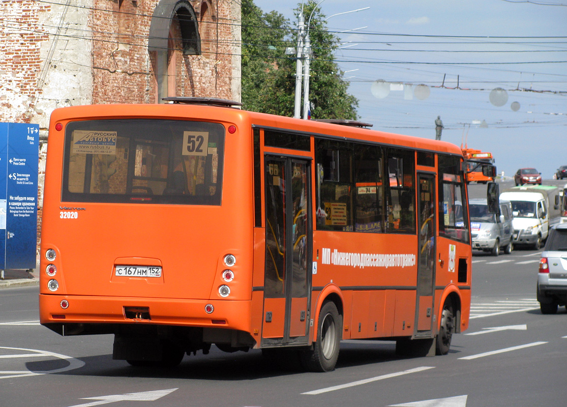 Нижегородская область, ПАЗ-320414-04 "Вектор" № 32020