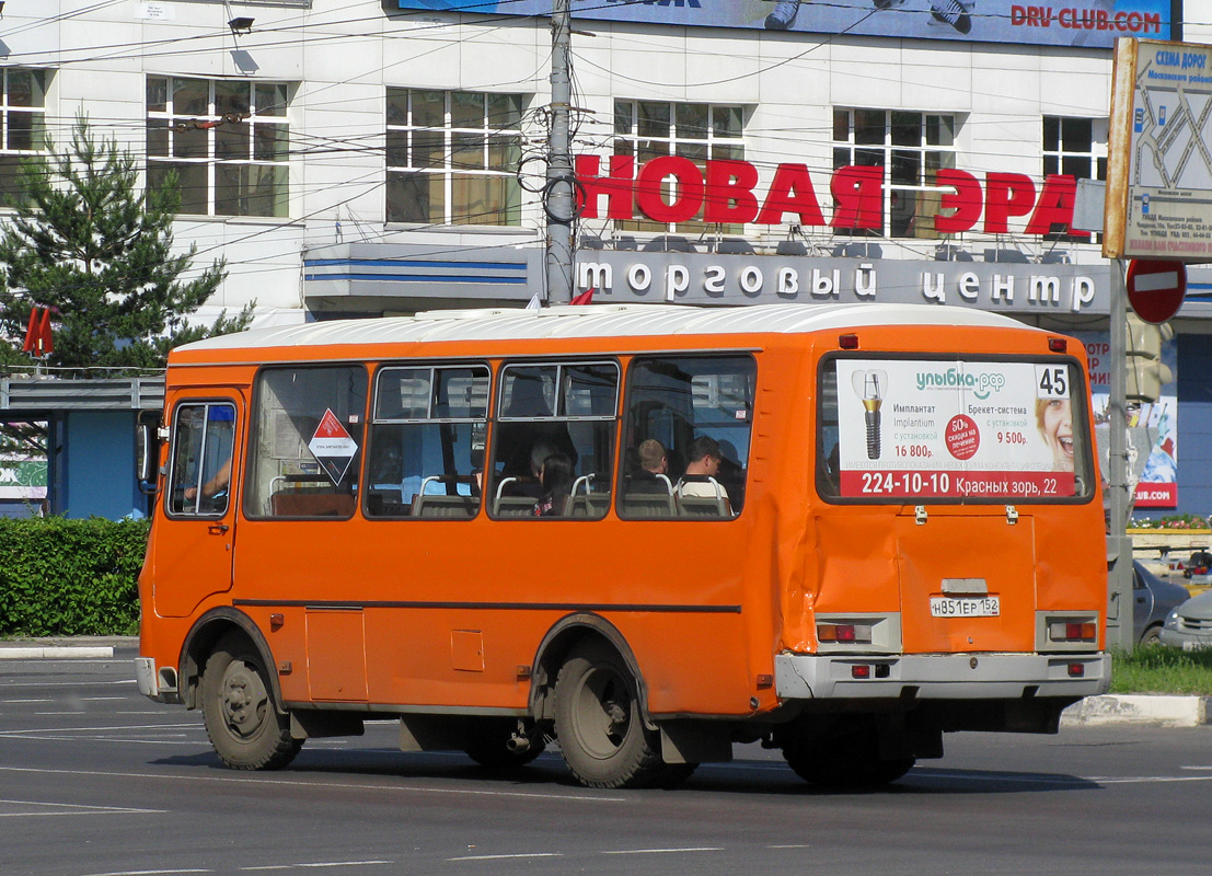 Нижегородская область, ПАЗ-32054 № Н 851 ЕР 152