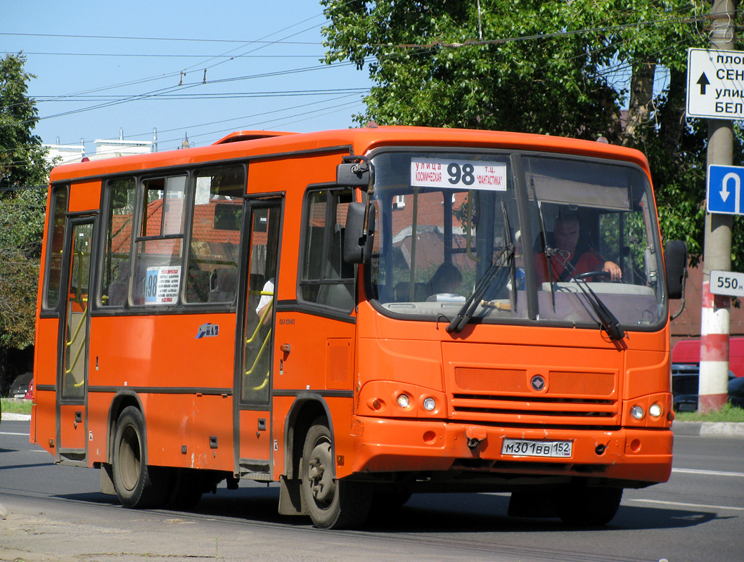 Нижегородская область, ПАЗ-320402-05 № М 301 ВВ 152