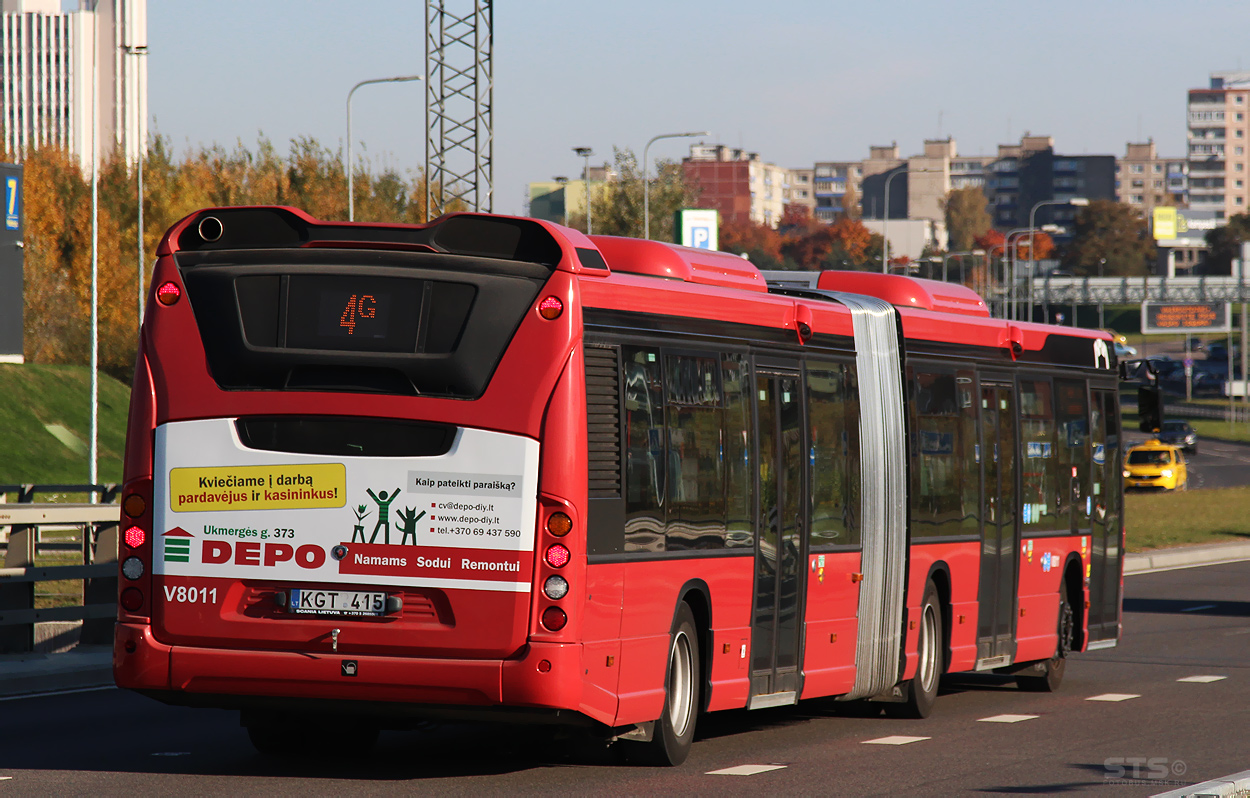 Литва, Scania Citywide LFA № V8011