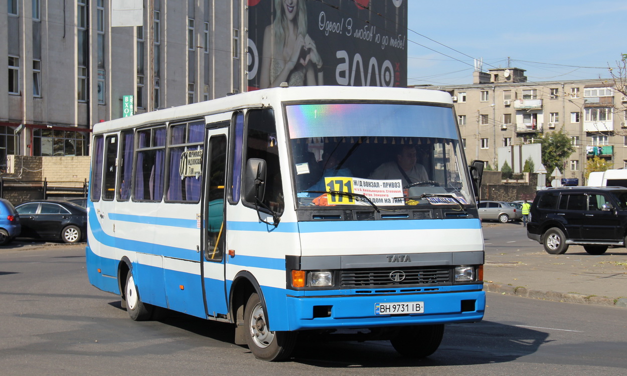 Одесская область, БАЗ-А079.23 "Мальва" № BH 9731 IB