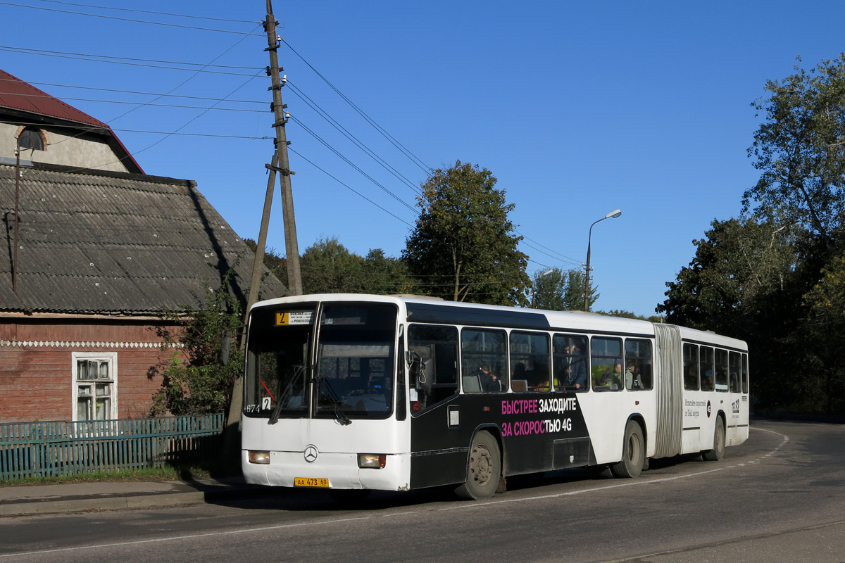 Псковская область, Mercedes-Benz O345G № 674