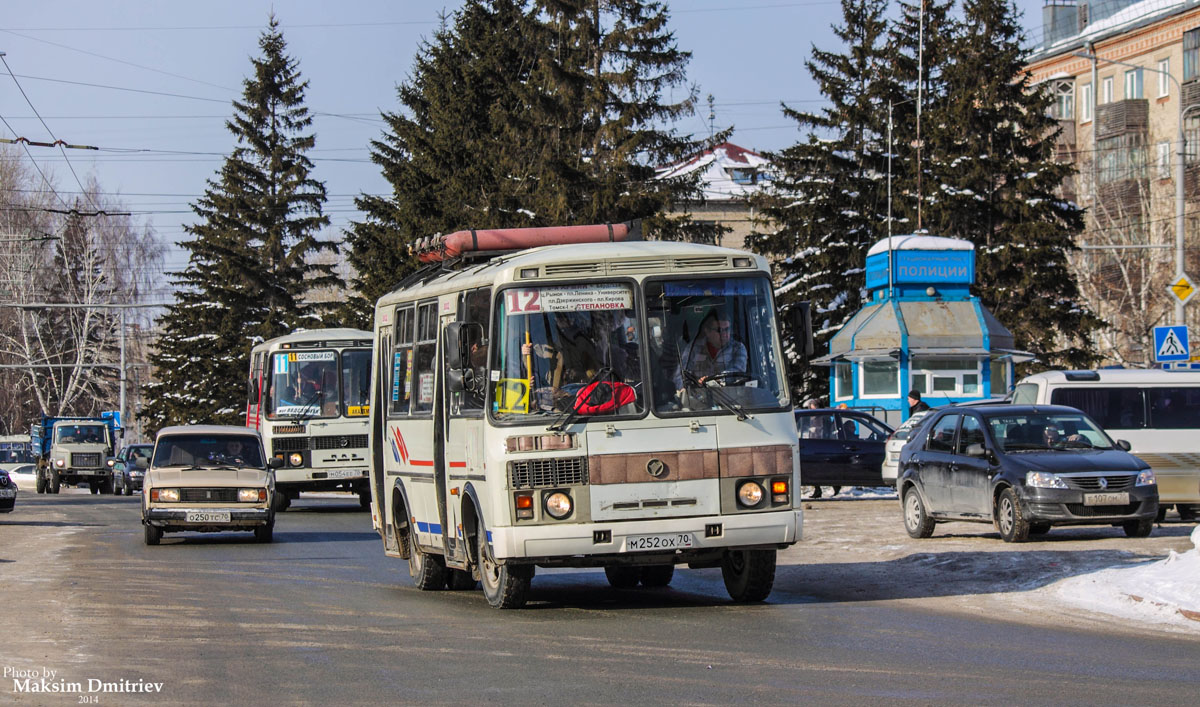 Томская область, ПАЗ-32054 № М 252 ОХ 70