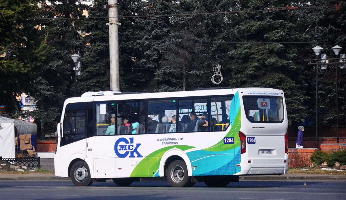 Омская вобласць, ПАЗ-320435-04 "Vector Next" № 1204