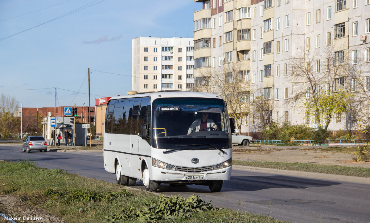 Новосибирская область, Yutong ZK6737D № Е 201 СР 154