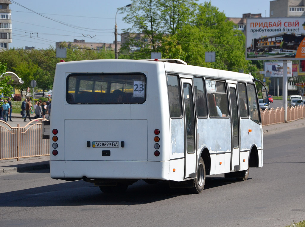 Волынская область, Богдан А09212 № AC 8699 BA