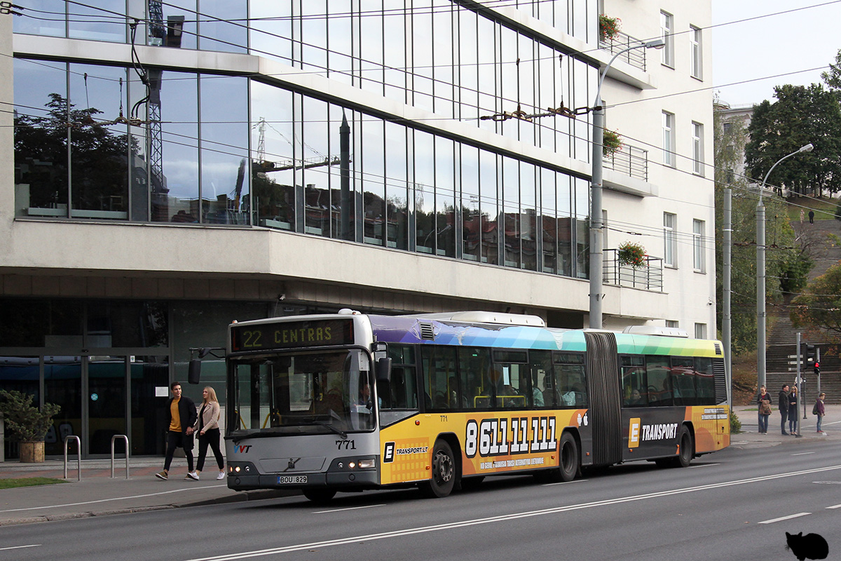 Литва, Volvo 7700A № 771