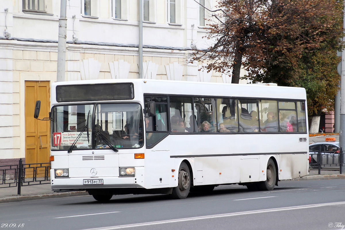 Владимирская область, Mercedes-Benz O405 № Р 913 РС 33