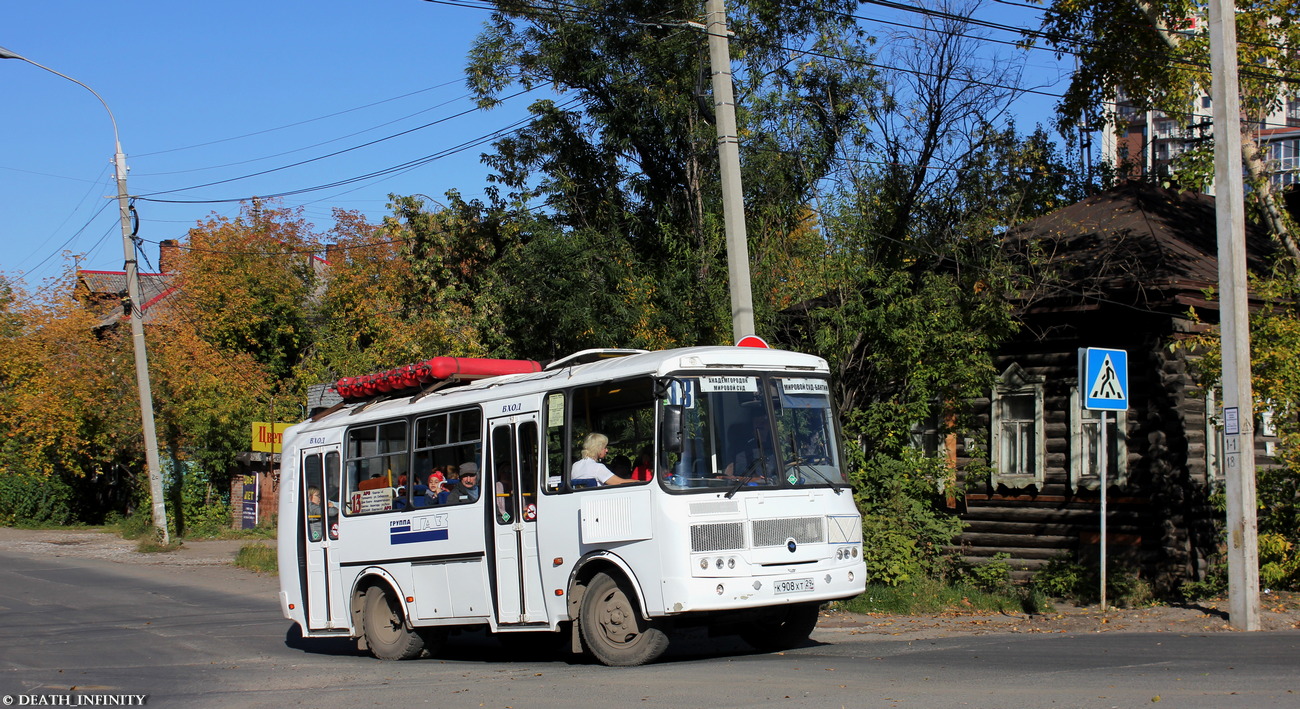 Томская область, ПАЗ-32054 № К 908 ХТ 29