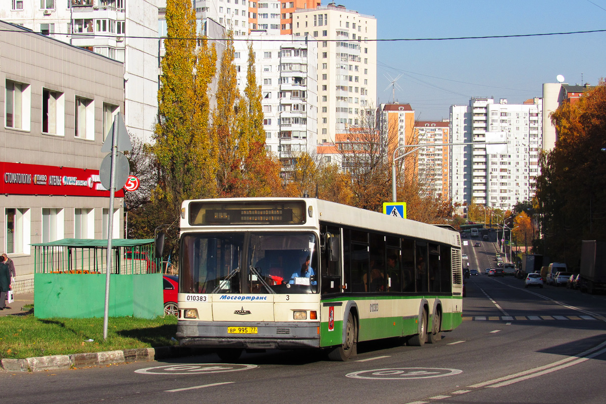 Москва, МАЗ-107.066 № 010383