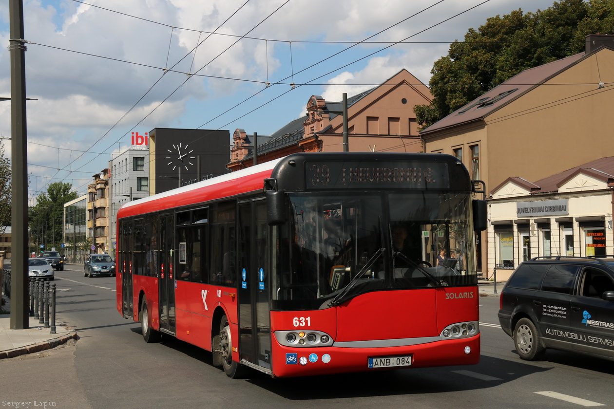 Литва, Solaris Urbino II 12 № 631