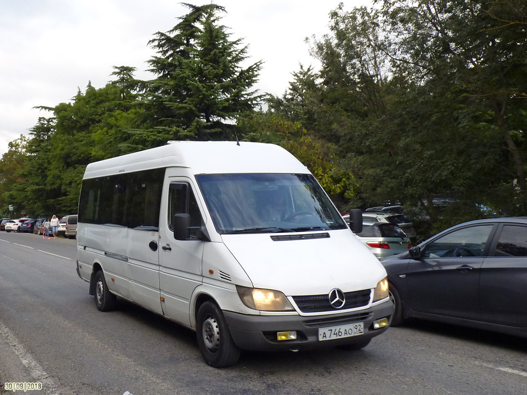 Севастополь, Mercedes-Benz Sprinter W903 311CDI № А 746 АО 92