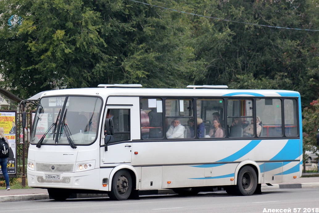 Белгородская область, ПАЗ-320412-04 "Вектор" № О 004 МК 31