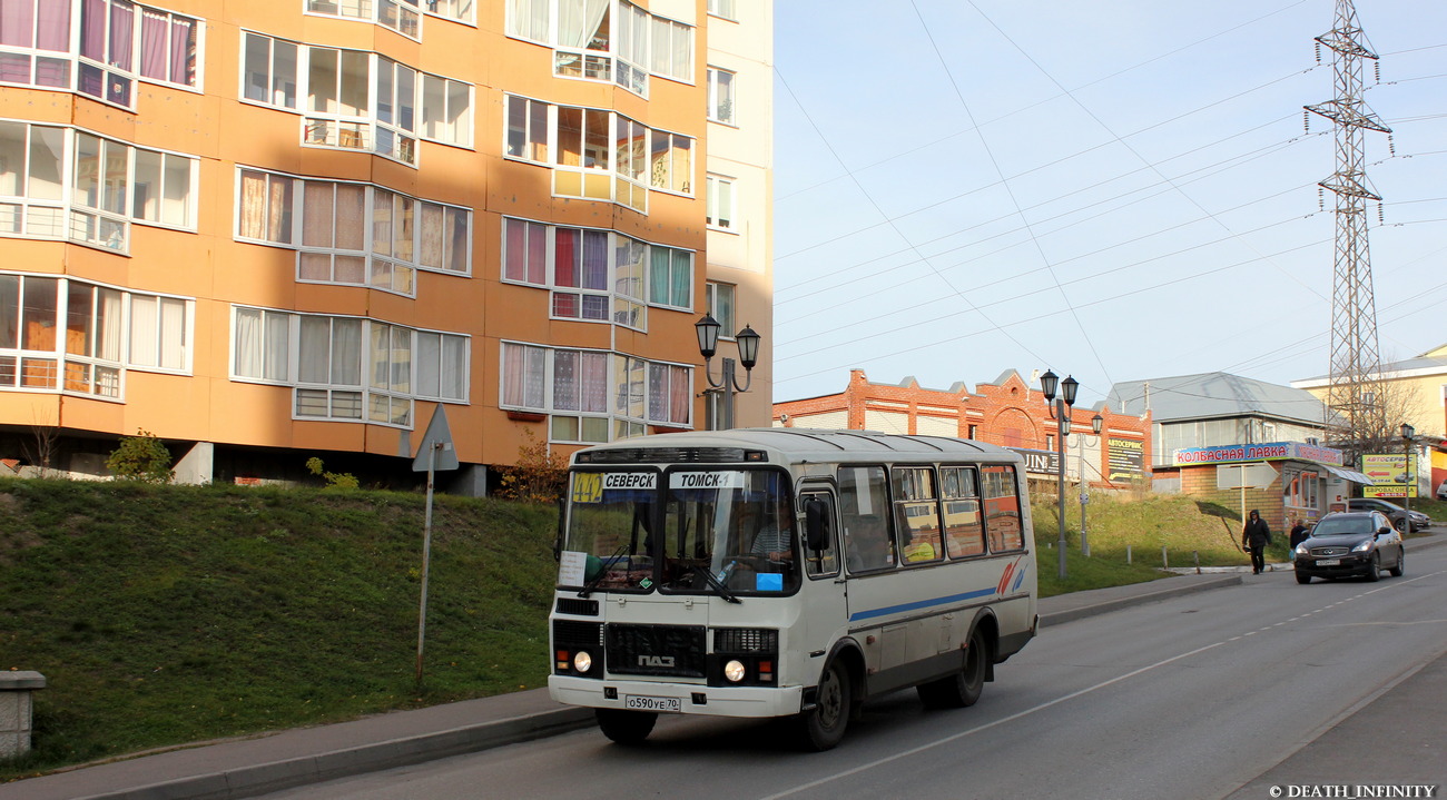 Томская область, ПАЗ-32054 № О 590 УЕ 70