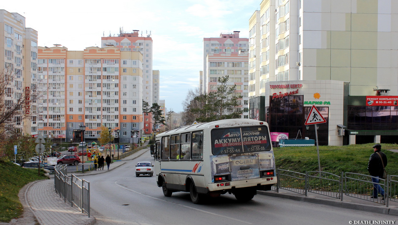 Томская область, ПАЗ-32054 № О 590 УЕ 70