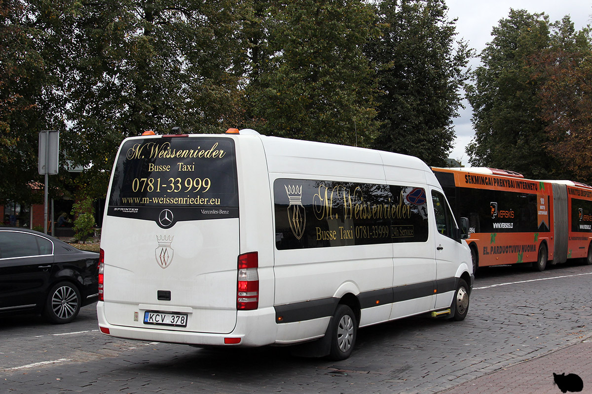 Lietuva, Mercedes-Benz Sprinter Transfer 55 Nr. KCV 378