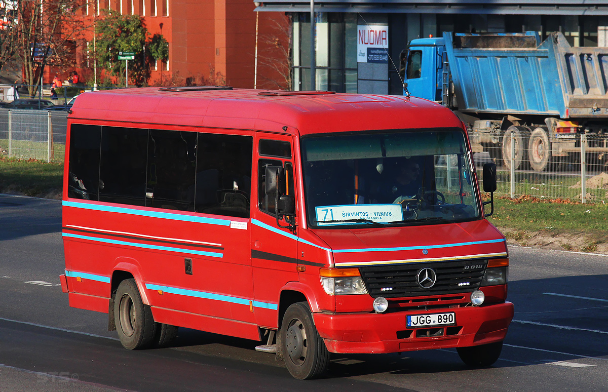 Літва, Mercedes-Benz Vario 814D № JGG 890