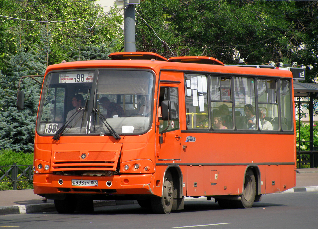 Нижегородская область, ПАЗ-320402-05 № К 993 ТУ 152