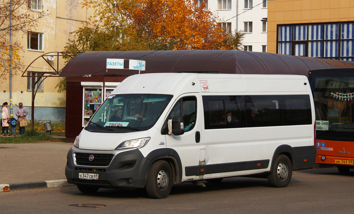 Тверская область, Нижегородец-FST613 (FIAT Ducato) № Х 347 СВ 69