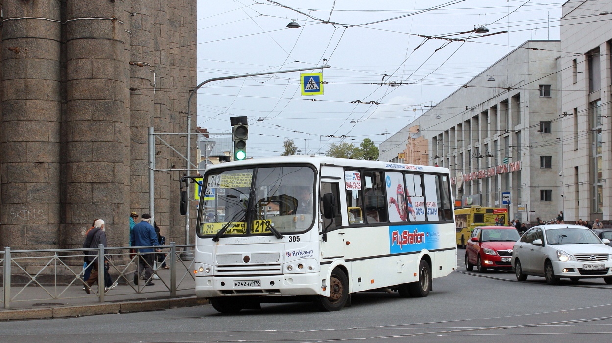 Санкт-Петербург, ПАЗ-320412-04 № 305