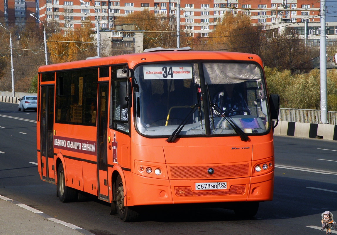 Нижегородская область, ПАЗ-320414-05 "Вектор" № О 678 МО 152