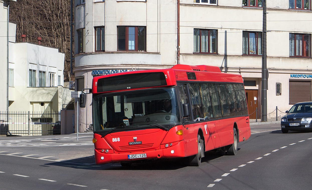 Литва, Scania OmniCity II № 868