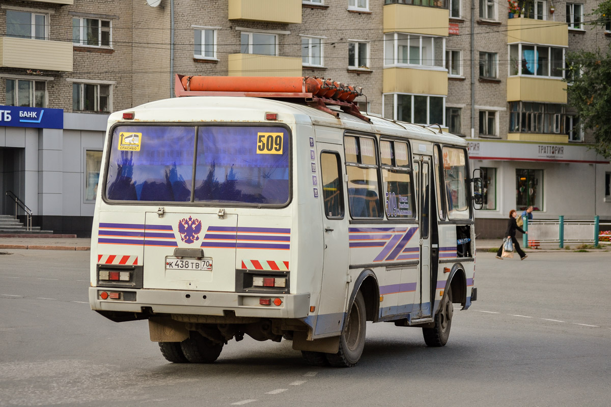 Tomsk region, PAZ-32053-50 № К 438 ТВ 70